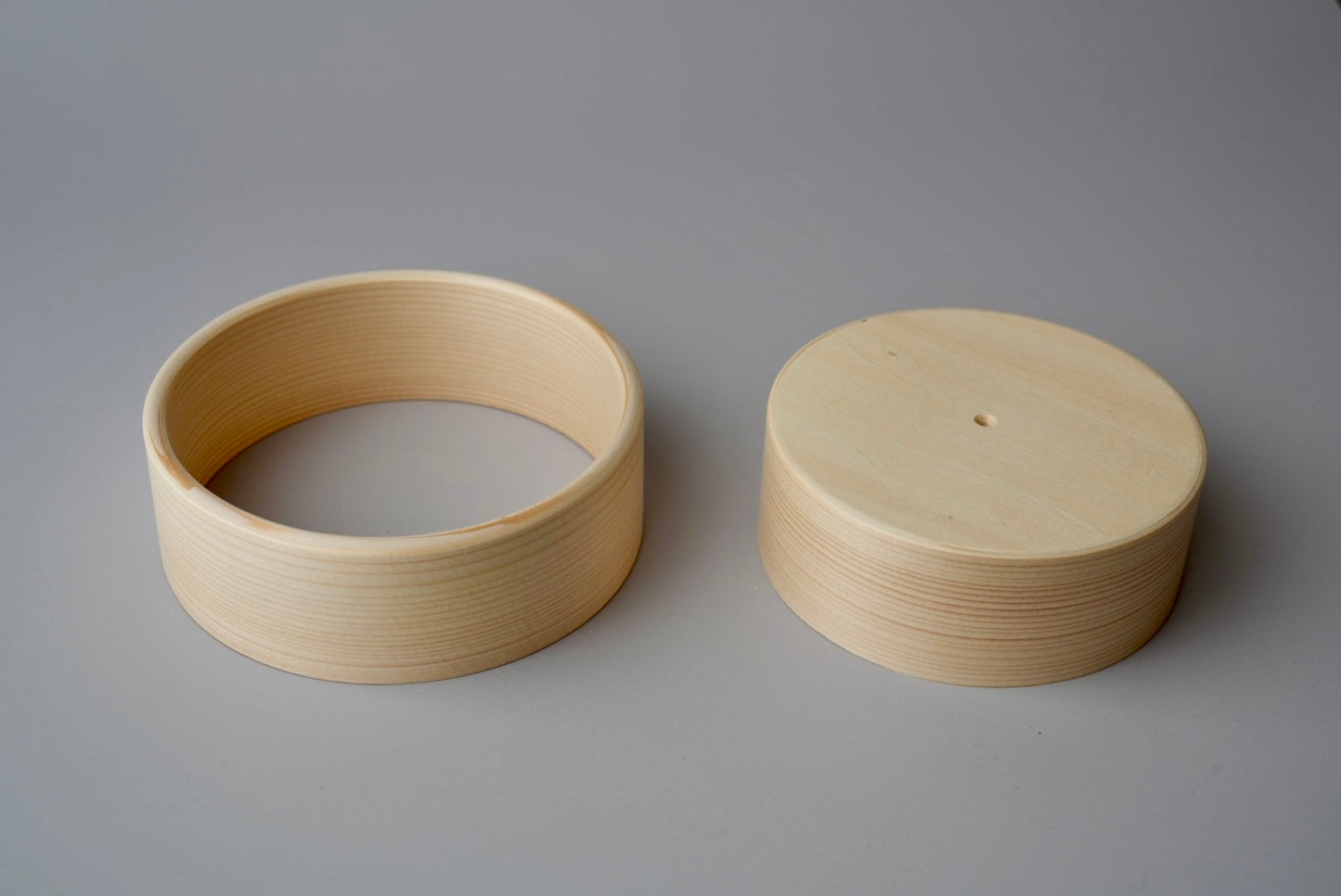 【受注生産】4寸地張無双輪張輪付 白木 10個セット