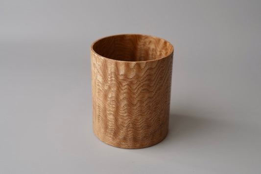 銘木曲木ツールスタンド(タモ波杢)